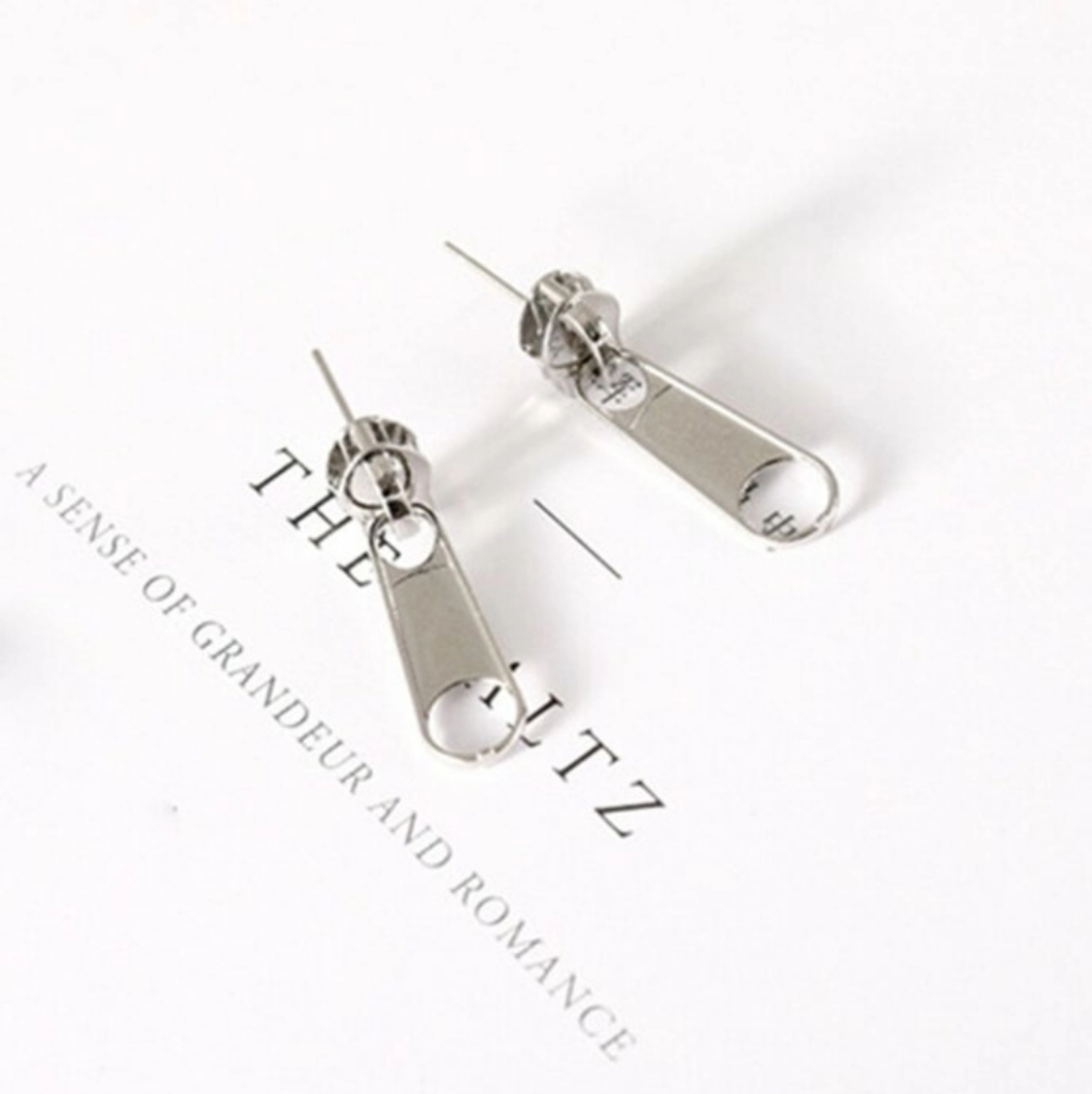 Cute Dainty Zipper Earrings